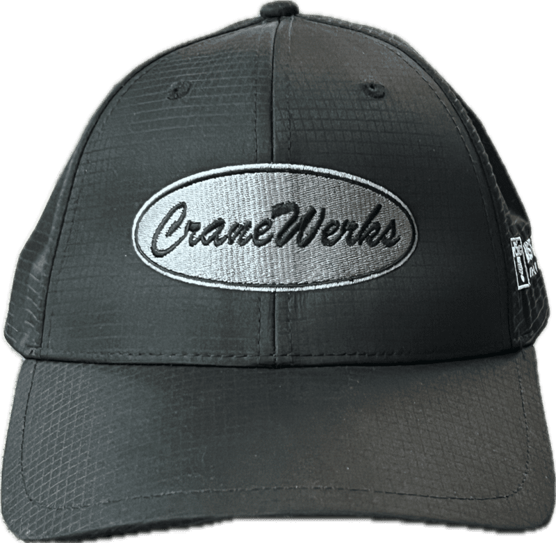 Black Active Wear CraneWerks Hat