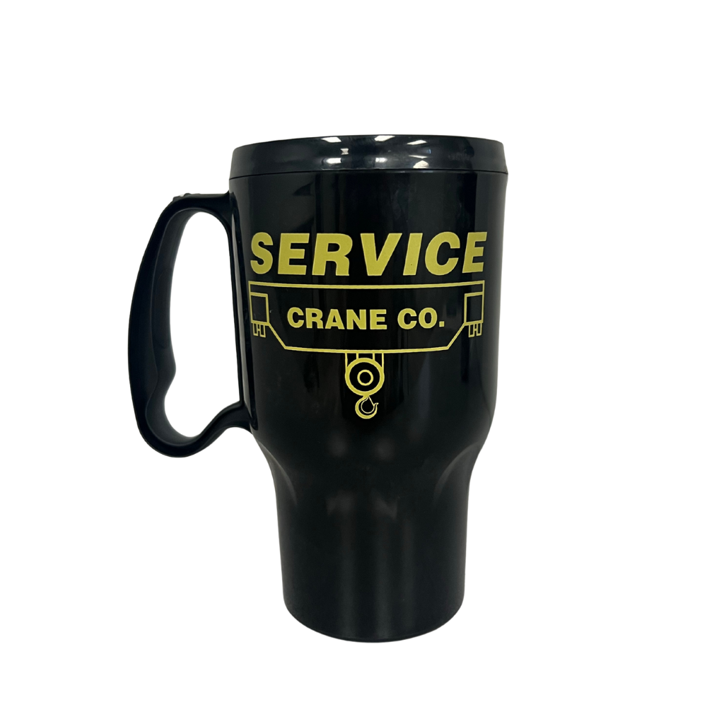 Service Crane Black Plastic Tumblers