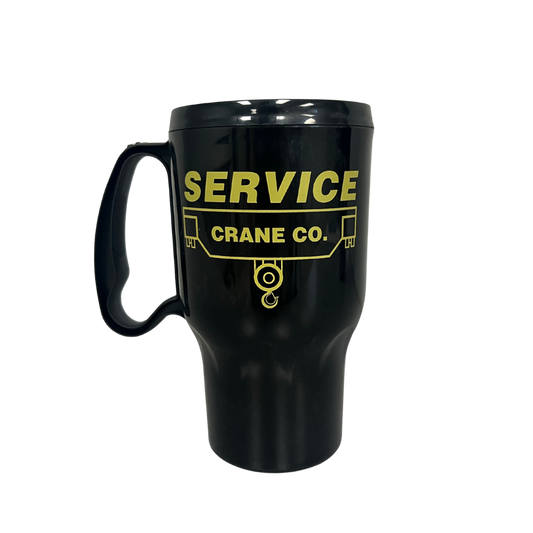 Service Crane Black Plastic Tumblers