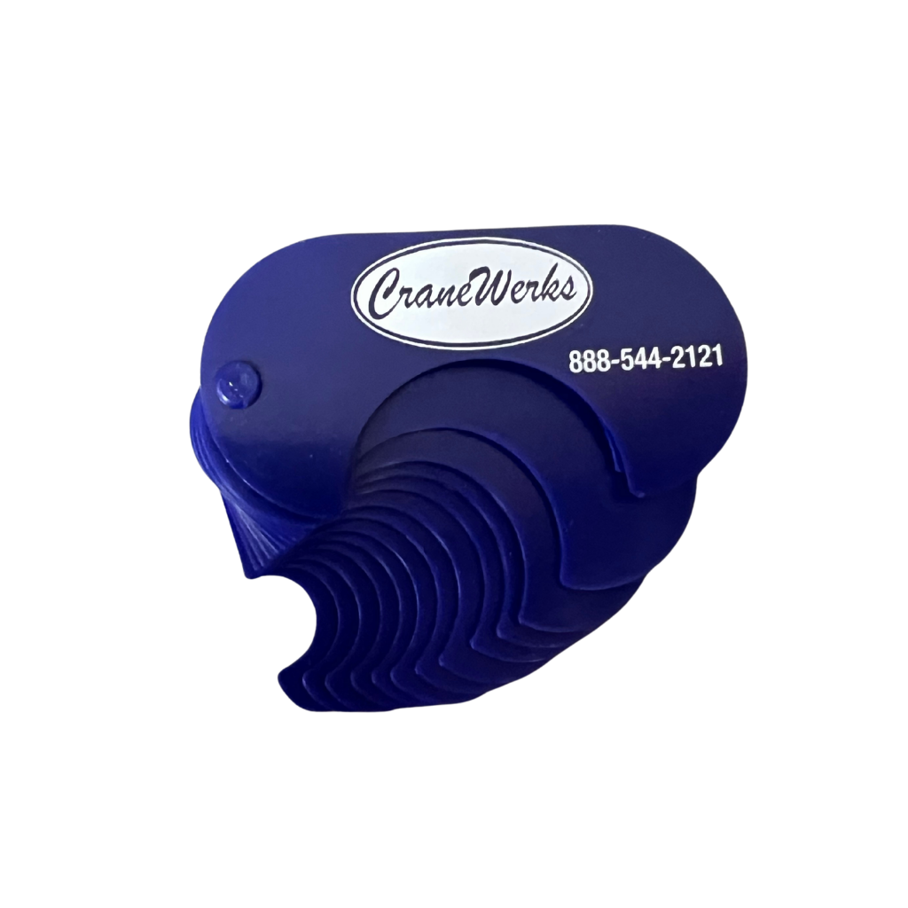 Sheave Gauge with CW Logo